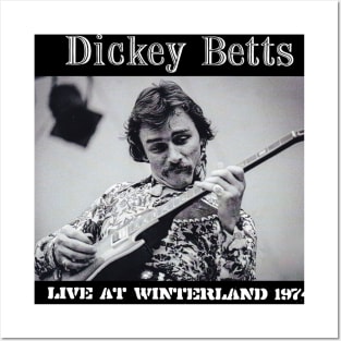 Rip Dickey betts Posters and Art